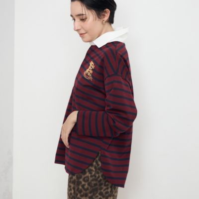 nolley's/Rie Miller ビッグシルエットラガーシャツ Rie Miller(リエミラー)のビッグシルエットラガーシャツ通販