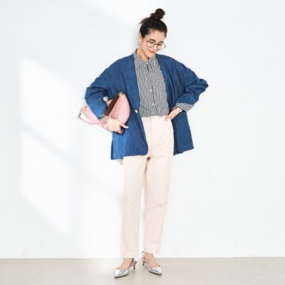 Rie Miller(リエミラー)の【RM denim】刺繍入りジャケット風 Rie Miller(リエミラー)の【RM denim】刺繍入りジャケット風