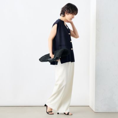 NOLLEY'S(ノーリーズ)の《手洗い可能》ドライタッチ肩タック