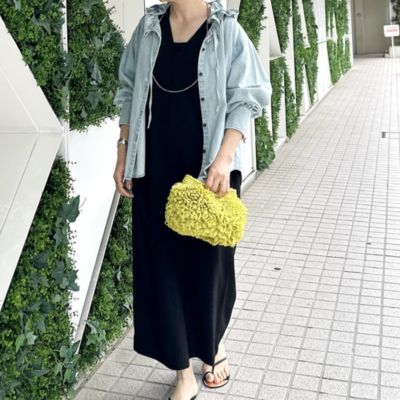 Rie Miller(リエミラー)の【RM denim】フリルギャザーデニムブラウス