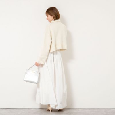 NOLLEY'S sophi(ノーリーズソフィー)のブライト紡毛サイドジップ