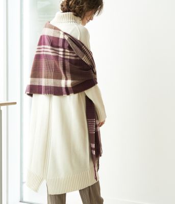 Rope Picnic ロペピクニック の 静電気防止 バックスリットハイネックニットワンピース通販 集英社happy Plus Store