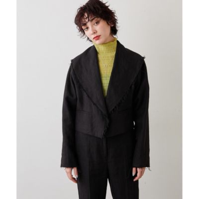 極美品　ウィムガゼット　リネンジャケット Whim Gazette（ウィムガゼット）の「リネン製品染めジャケット