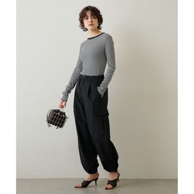 【美品】ウィムガゼット　半袖Vバックシャンテレコカットソー Whim Gazette(ウィム ガゼット)のVバックシャンテレコカットソー