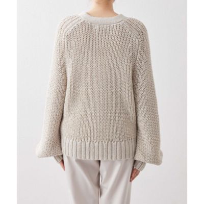 Whim Gazette(ウィム ガゼット)のミドルゲージニットカーディガン通販