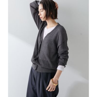 Whim Gazette(ウィム ガゼット)のペーパーヤーンカーディガン