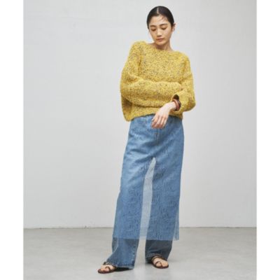 Whim Gazette(ウィム ガゼット)の【GEMINI】レーススカート通販