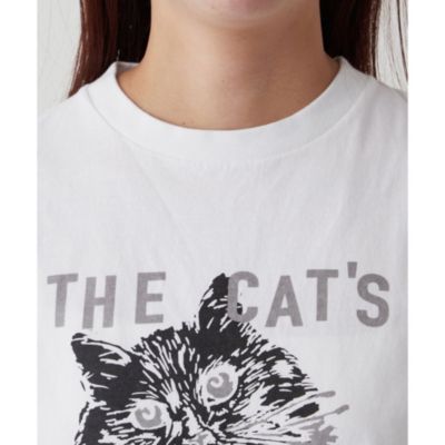 ウィムガゼット　CATS Tシャツ新品未使用 Whim Gazette(ウィム ガゼット)｜【UNFORTUNATE PORTRAIT】Cats