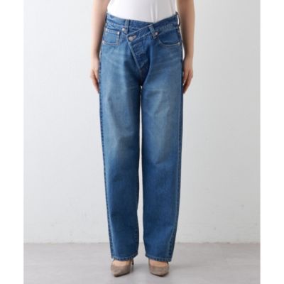 美品✨ Whim Gazette ラップデニムパンツ 38 M Whim Gazette(ウィム ガゼット) ラップデニムパンツ - メルカリ