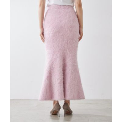 Whim Gazette(ウィム ガゼット)のスーリーアルパカニットスカート通販