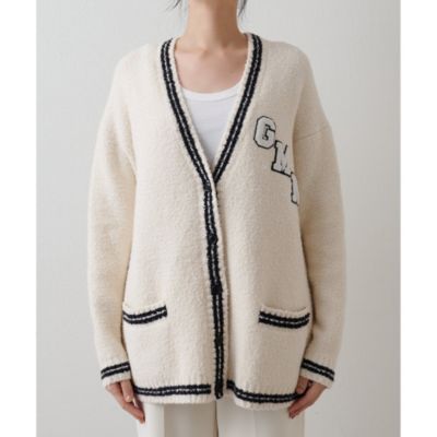 Whim Gazette(ウィム ガゼット)の【GEMINI】ワッペンツキニット