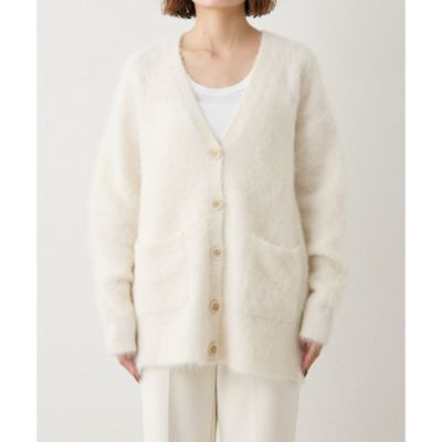 Whim Gazette(ウィム ガゼット)のスーリーアルパカカーディガン通販