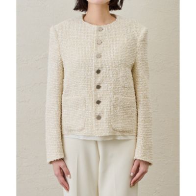 Whim Gazette(ウィム ガゼット)の【GEMINI】ツイードジャケット通販