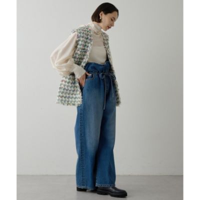 Whim Gazette(ウィム ガゼット)のLINTONフリンジジレ通販 | 集英社