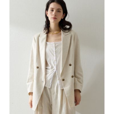 Whim Gazette(ウィム ガゼット)の【THE PAUSE】コットンリネンダブル