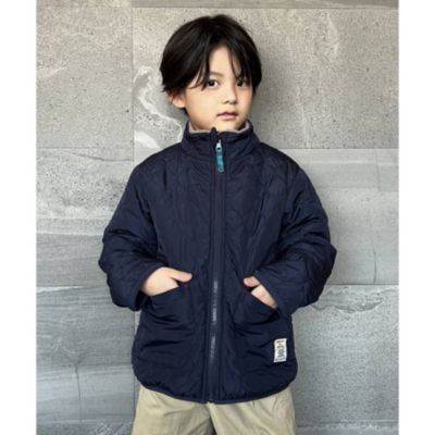 SHOO・LA・RUE/Kids(シューラルー(キッズ))の【100-150cm/撥水】キルト×ボアリバーシブルブルゾン通販 | 集英社HAPPY  PLUS STORE