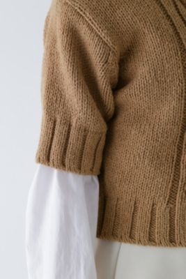 human woman(ヒューマン ウーマン)の◇ハーフスリーブ ブークレニット