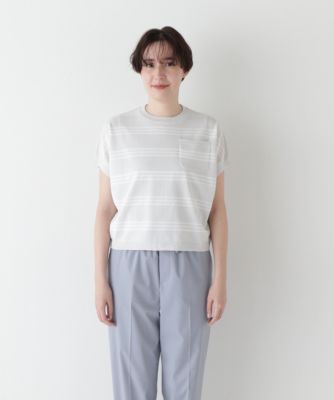 human woman(ヒューマン ウーマン)の◇ランダムボーダープルオーバー