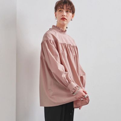 United Arrows ユナイテッドアローズ のuwfm C バックリボン フリル ブラウス通販 集英社happy Plus Store