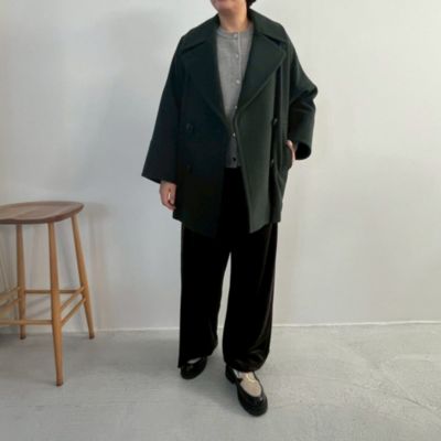 Curensology(カレンソロジー)のメルトンコクーンピーコート通販