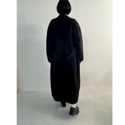 Curensology(カレンソロジー)のラムウールリバースタンドコート通販