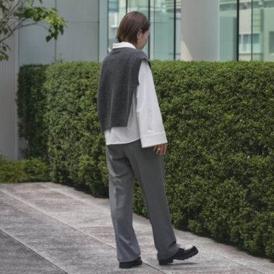 Cellar Door(セラードアー)の持ち出しタブ付きダブルスラックス通販