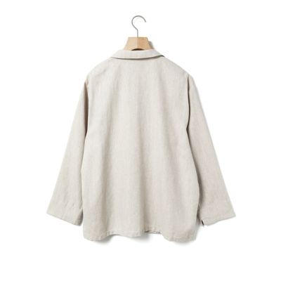 EZUMIリネンジャケット MidiUmi(ミディウミ)のノーザンリネンシャツジャケット通販