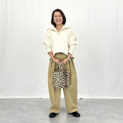 コラボ】ANNUAL(石毛のりえ×アニュアル)の【Marisol別注】ハーフジップ