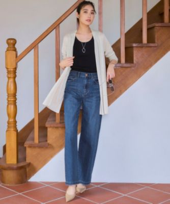 23区 L(ニジュウサンク エル)の【CLASSY.掲載】コットンリブ タンク