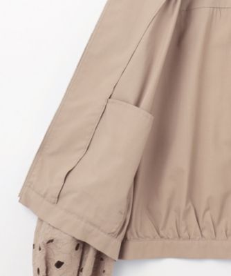 自由区(ジユウク)の【洗える】テンセルコットンエンブロイダリー