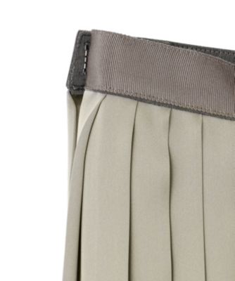 【美品 現行品】ベイジ MOYE モイエ プリーツスカート セール】 MOYE / プリーツスカート （ロング・マキシ丈スカート