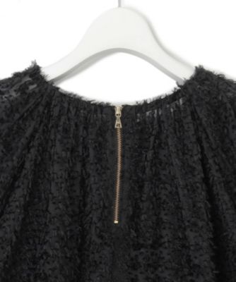 新品未使用23区 洗えるへアリ―カットジャカード ブラウス 洗える】へアリ―カットジャカード ブラウス / 23区
