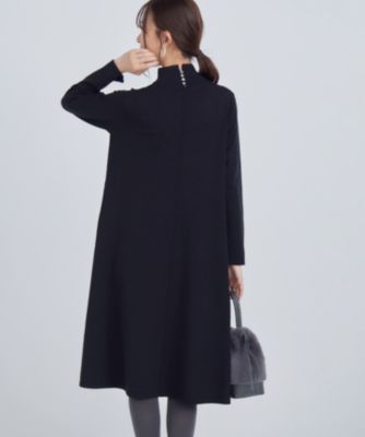 組曲(クミキョク)のELENAリラクシーニットワンピース通販