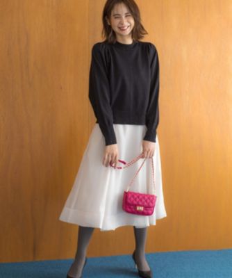 組曲(クミキョク)のシャイニーオーガン フレアスカート通販 | 集英社