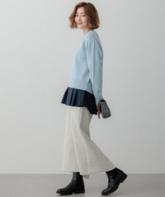 23区 L(ニジュウサンク エル)の【Oggi2月号掲載/洗える】ウール