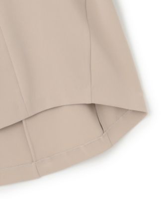 BEIGE，(ベイジ)の【洗える】RUE / スリットネックフォルムブラウス