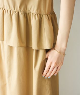 新品タグ付き！#Newans ラウンドフリルワンピース 洗える】ラウンドフリルワンピース / #Newans | ファッション