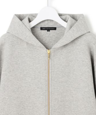 23区今季新品【洗える】コットンエアーダンボール コクーン フーディー 洗える】コットンエアーダンボール コクーン フーディー