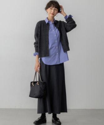 23区 S(ニジュウサンク エス)の【洗える】カシミヤブレンド ケーブル