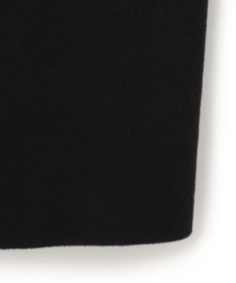 ICB(アイシービー) 黒　コート　カシミヤ100% ICB(アイシービー)の【CLASSY.1月号掲載】WoolRever ロング