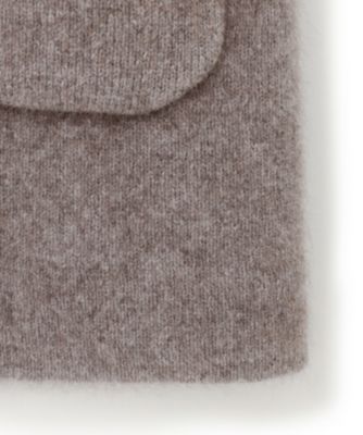 23区(ニジュウサンク)の【洗える】ラクーンブレンドダブルフェイス