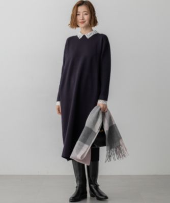 23区　カシミヤチェックマフラー カシミヤ チェック マフラー / 23区 | ファッション通販 【公式通販