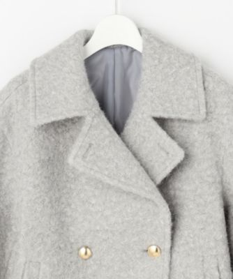 ANY SIS(エニィスィス)の【2WAY】ブークレーシャギーラメ アウター通販