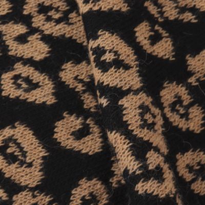 NOLLEY'S(ノーリーズ)のトライアングルレオパード柄ストール通販