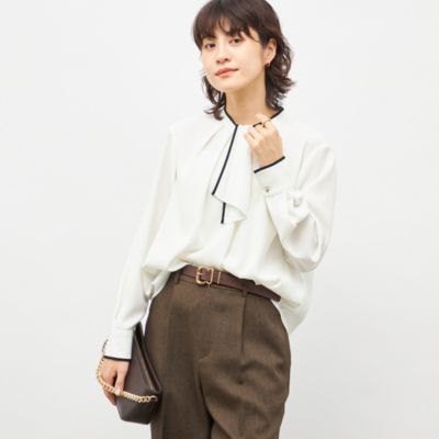 NOLLEY'S(ノーリーズ)のウォッシャブルストレッチジョーゼットボウタイ