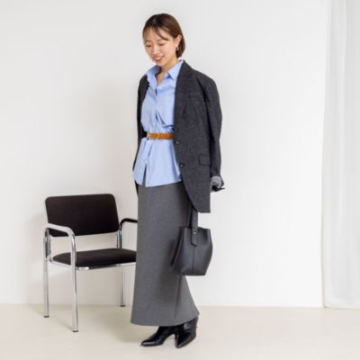 ノーリーズソフィー☆ウォッシャブルダンボール2WAYタイトスカート NOLLEY'S sophi(ノーリーズソフィー)の《セットアップ対応