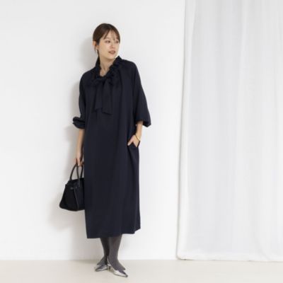 NOLLEY'S(ノーリーズ)のウォッシャブル2WAYリボンギャザーワンピース