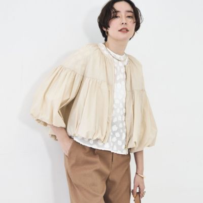えるえる　NOLLEY’Sノーリーズタックブルゾン定価1.9万円 NOLLEY'S（ノーリーズ） ブルゾン アウター ウォッシャブルダンボール