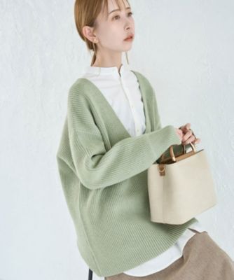 ROPE' PICNIC(ロペピクニック)の【WEB限定】深Vネックニットトップス 