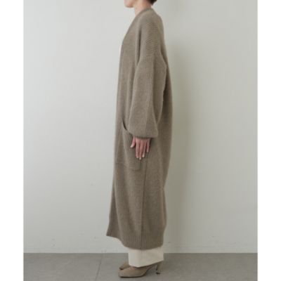 Whim Gazette(ウィム ガゼット)のカタアゼロングカーディガン通販